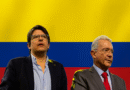 Miguel Uribe y Álvaro Uribe