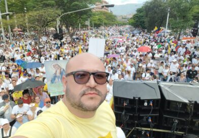 El Gury defiende su postura en tensa marcha pro-Palestina